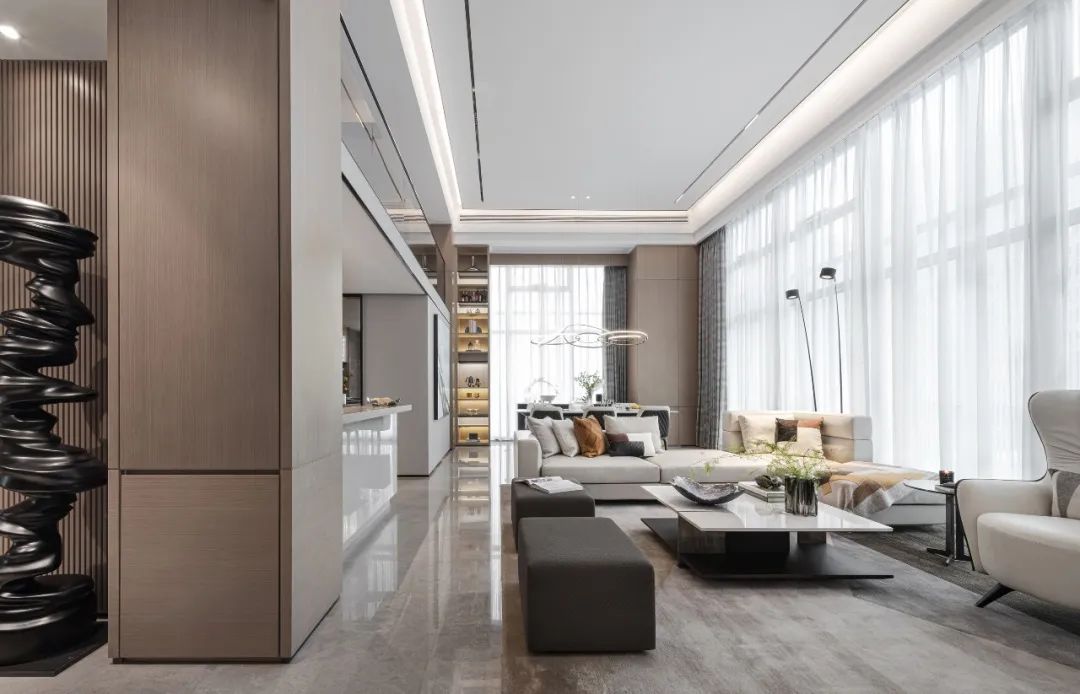 杭州滨江海威天地 Loft 样板间 | 现代主义美学典范-15