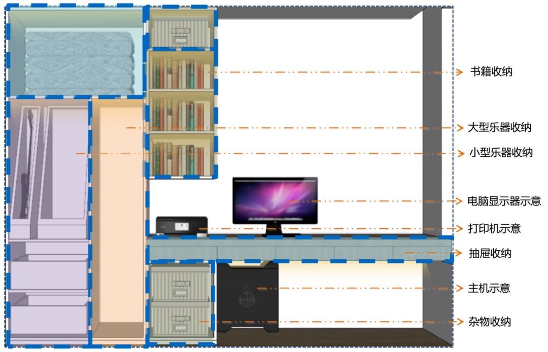 江苏140㎡四代同堂幸福之家设计丨中国江苏丨恒田设计-79