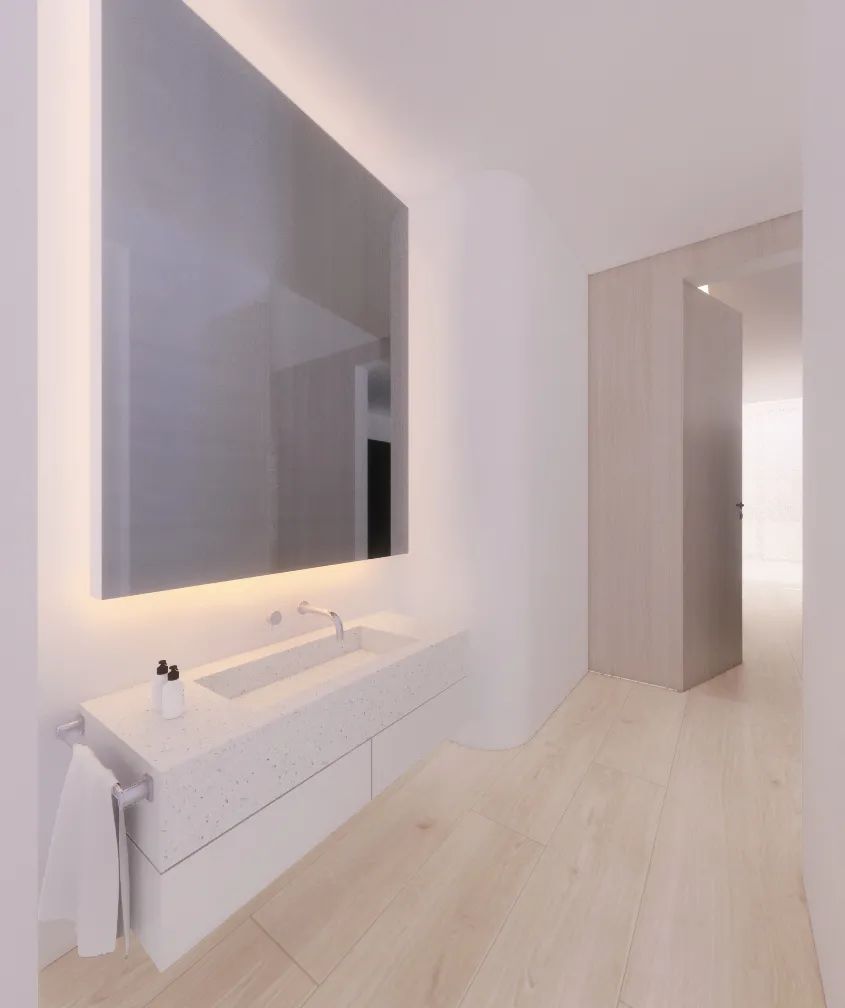 上海 146㎡极简诗意私宅设计丨中国上海丨Muka Architects-15