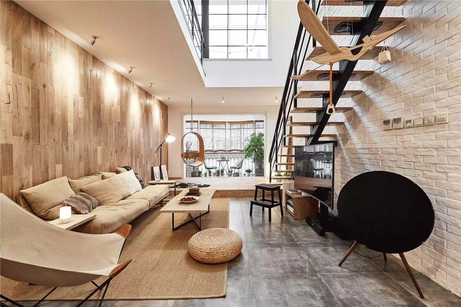 160㎡上海顶层复式改造设计-41