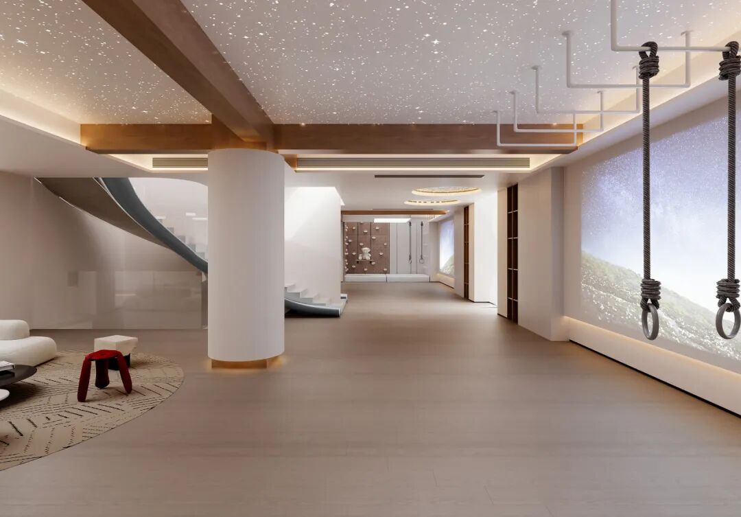 450㎡现代叠墅 卓悦城丨中国湖南丨纵向·空间设计-14