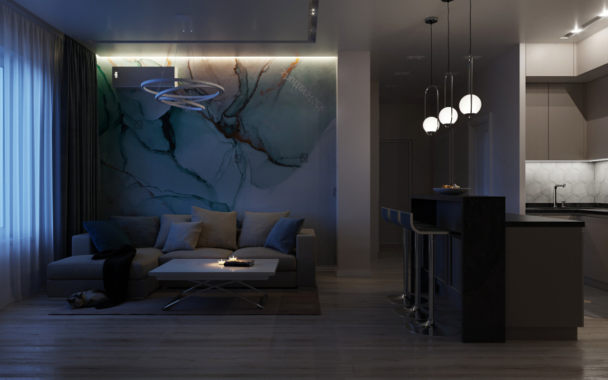 ЖК Ньютон公寓工作室室内设计丨俄罗斯车里雅宾斯克丨娜塔莉亚·布赫涅娃-22