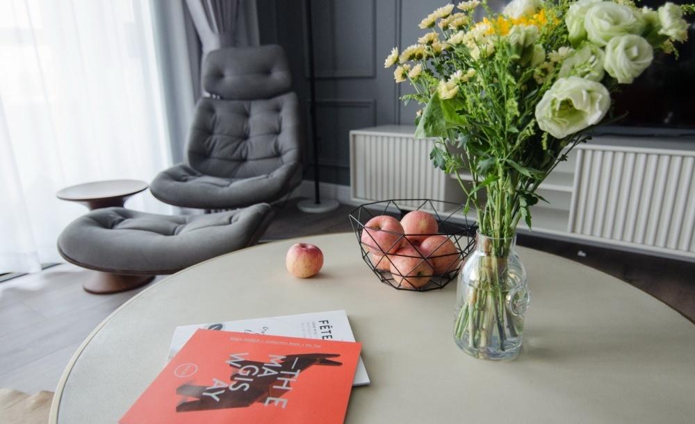 平层二手房翻新记 | 色彩与材质的巧妙搭配-13