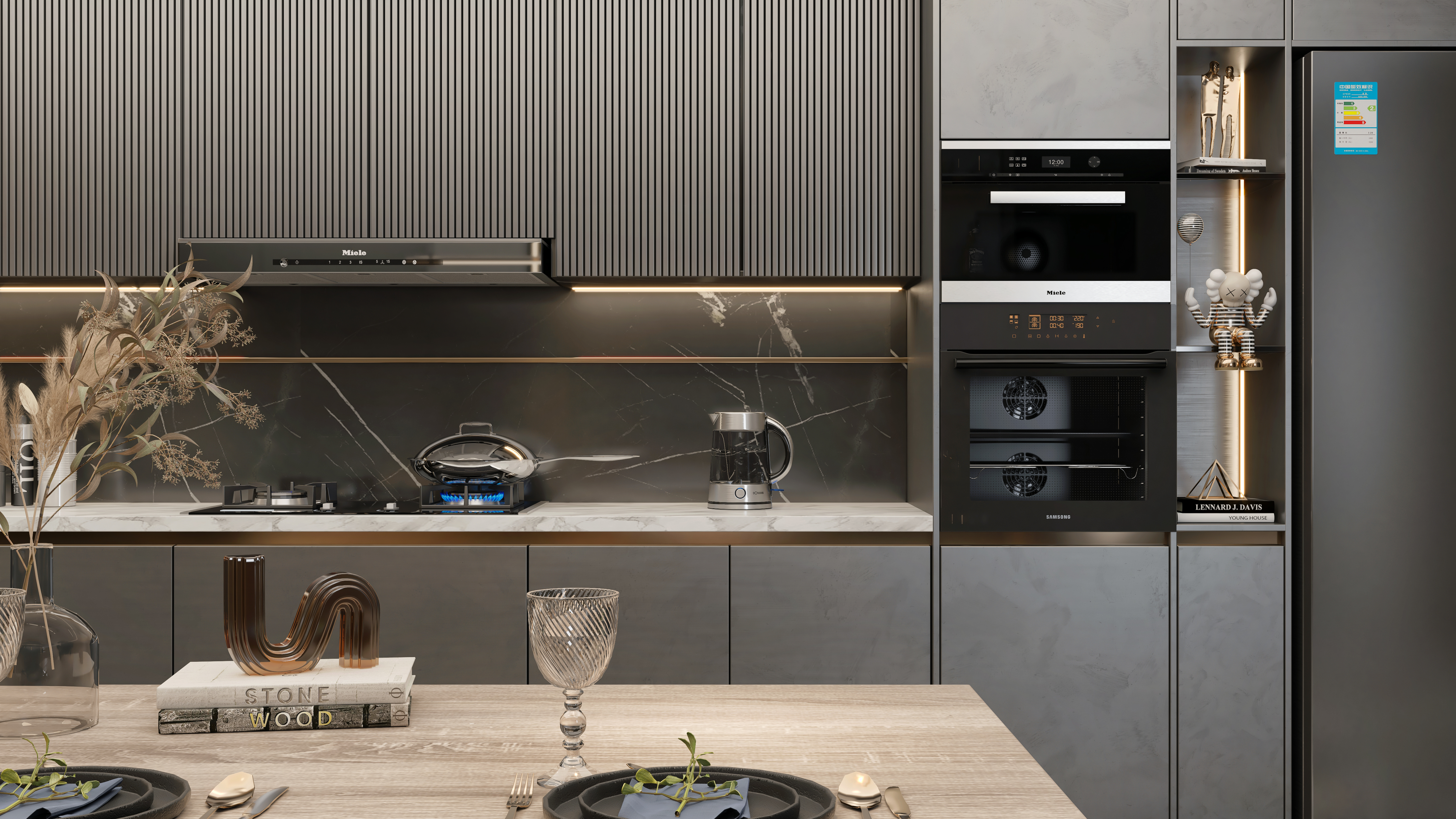 LUXURY BLACK KITCHEN-10