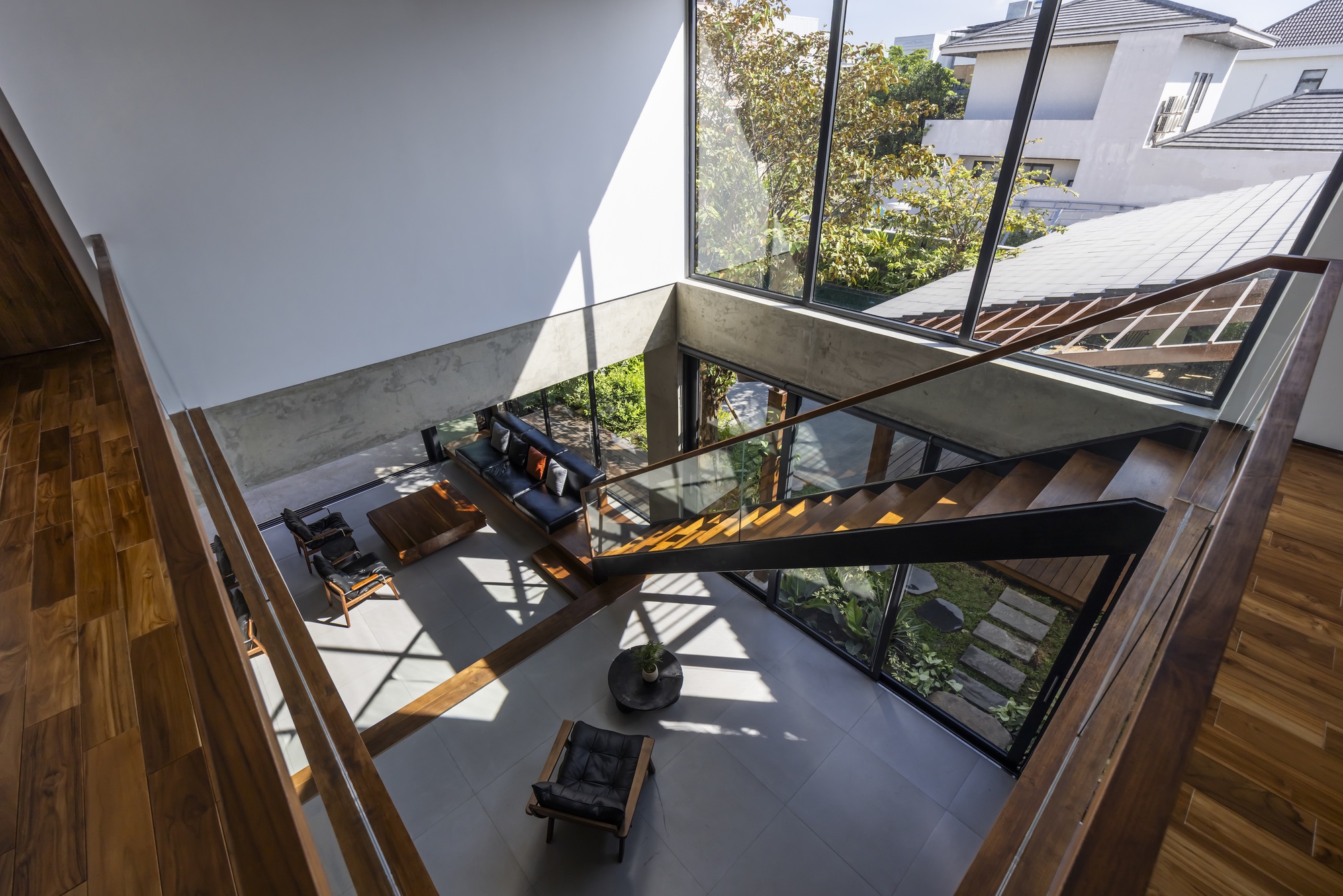 别墅庭院丨越南丨AN NAM Architecture-21