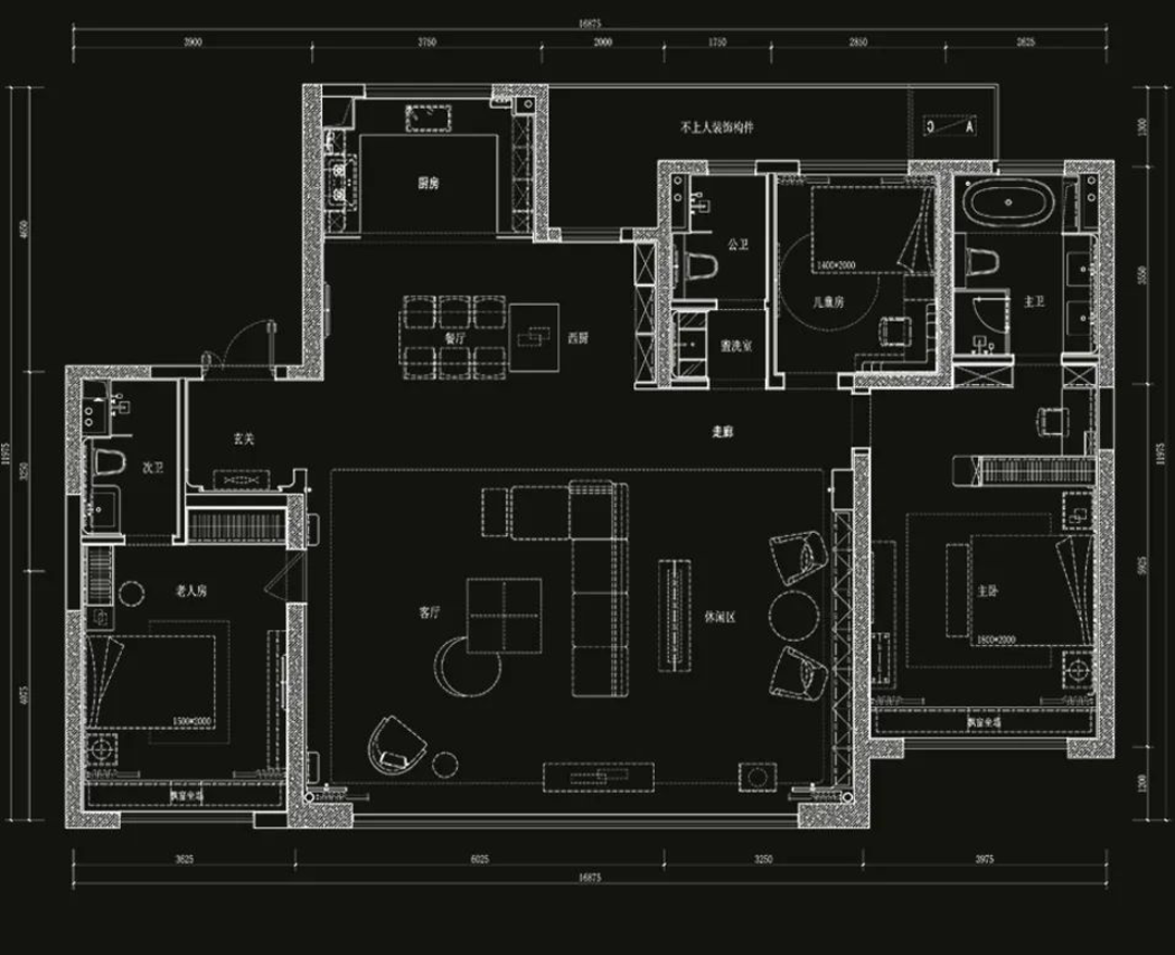 龙湖·西安砚熙台195户型样板间丨中国西安丨上海筑详建筑装饰设计有限公司-52