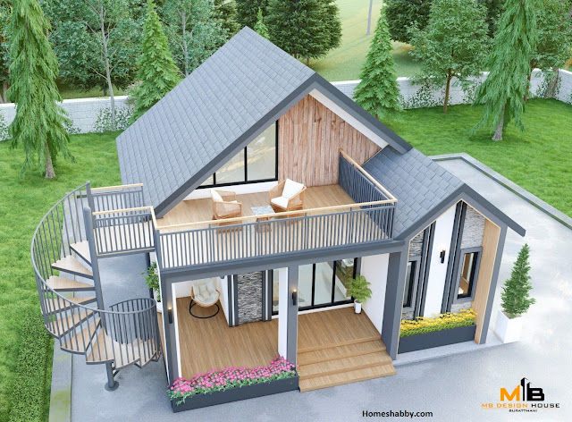 9 · 9 米带达克屋顶的房屋设计-18