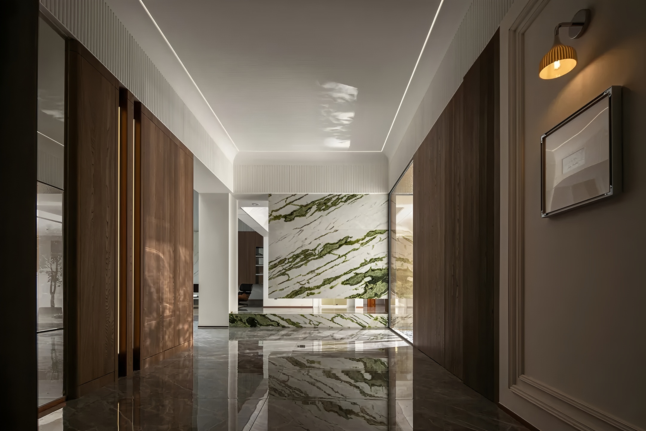 上海520m²无界艺邸丨中国上海丨栖檐设计-9