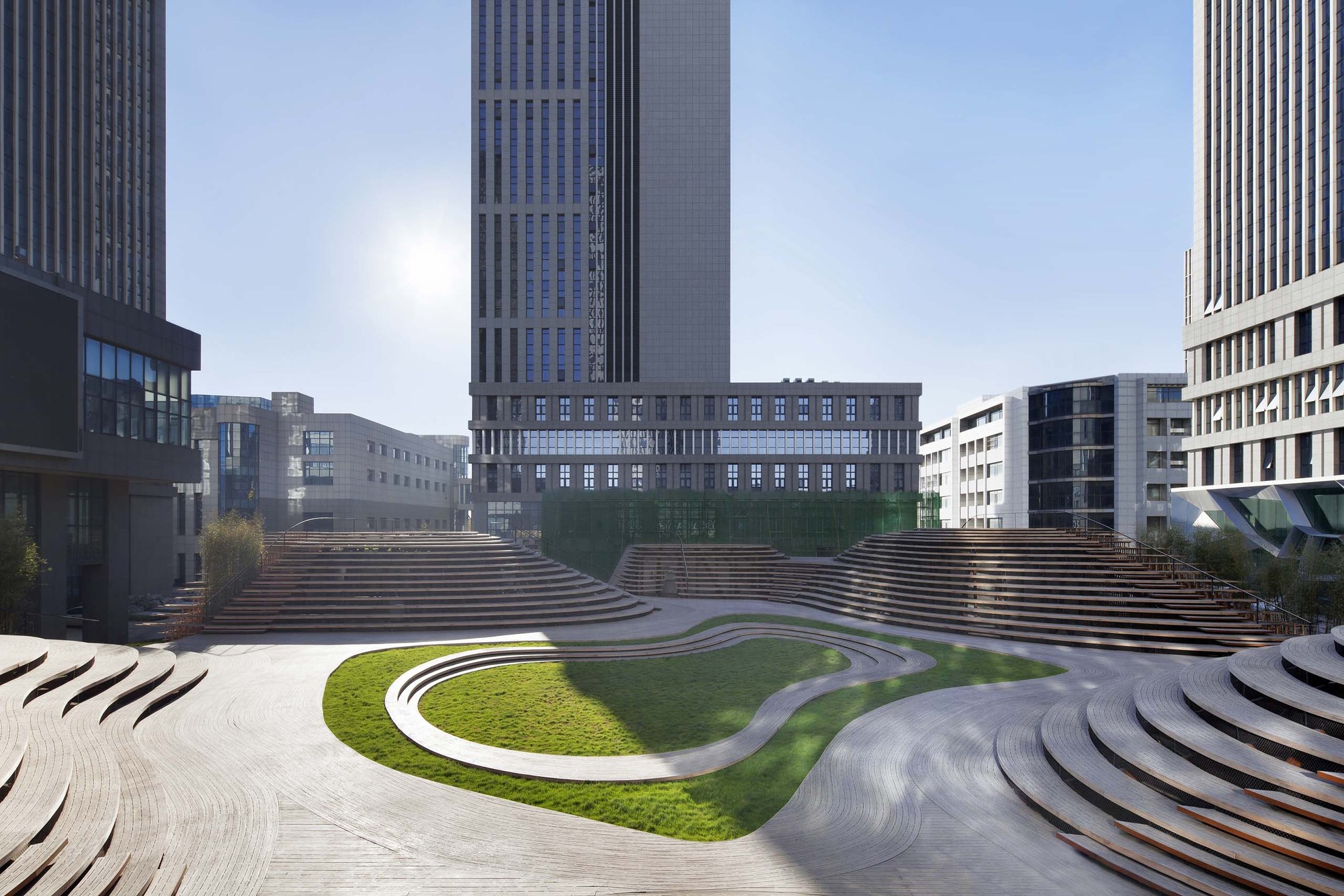 竹之山丘 · 天津智慧山山丘广场丨中国天津丨原地建筑-27