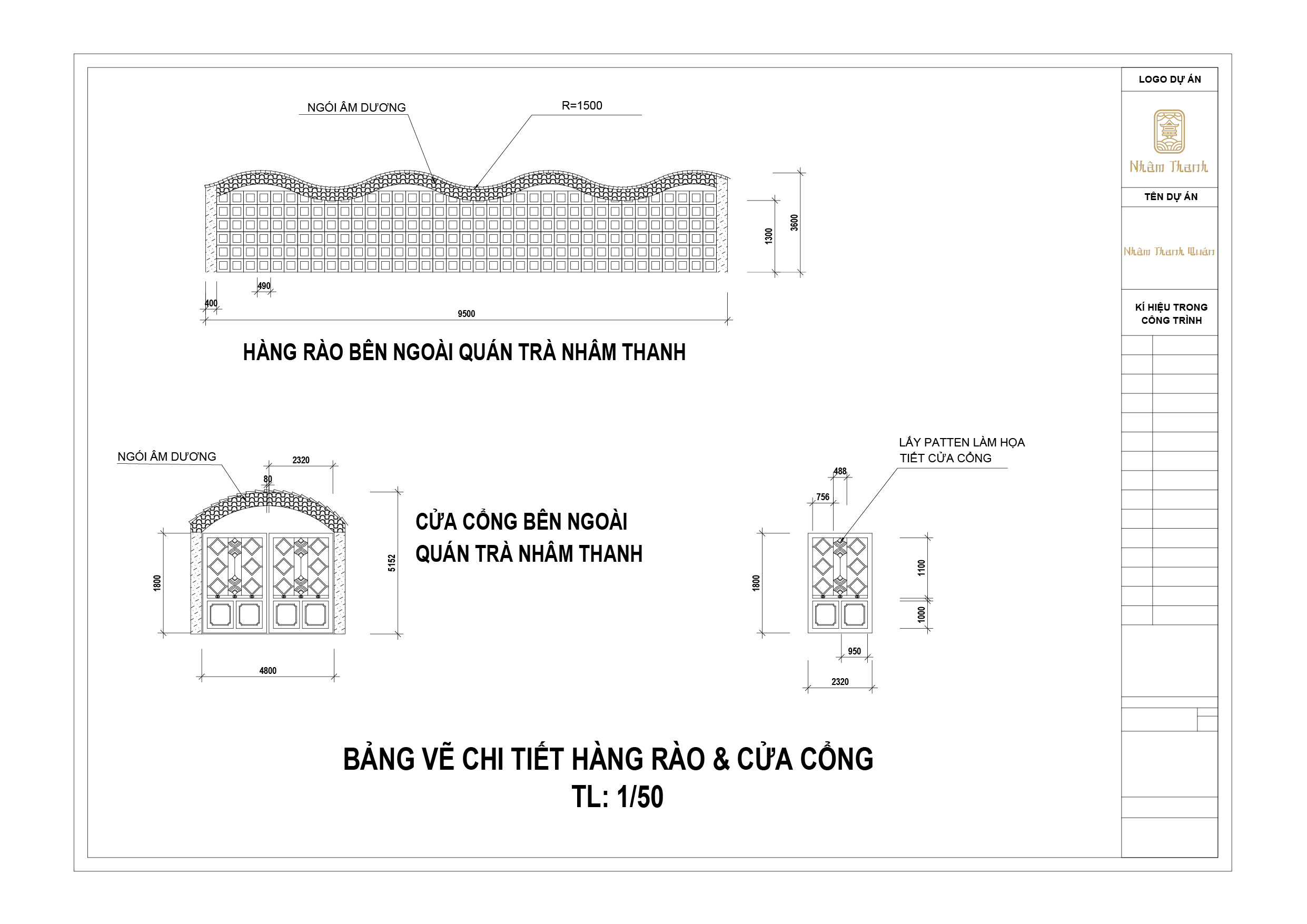 Technical floor plan tea shop Nhâm Thanh-8