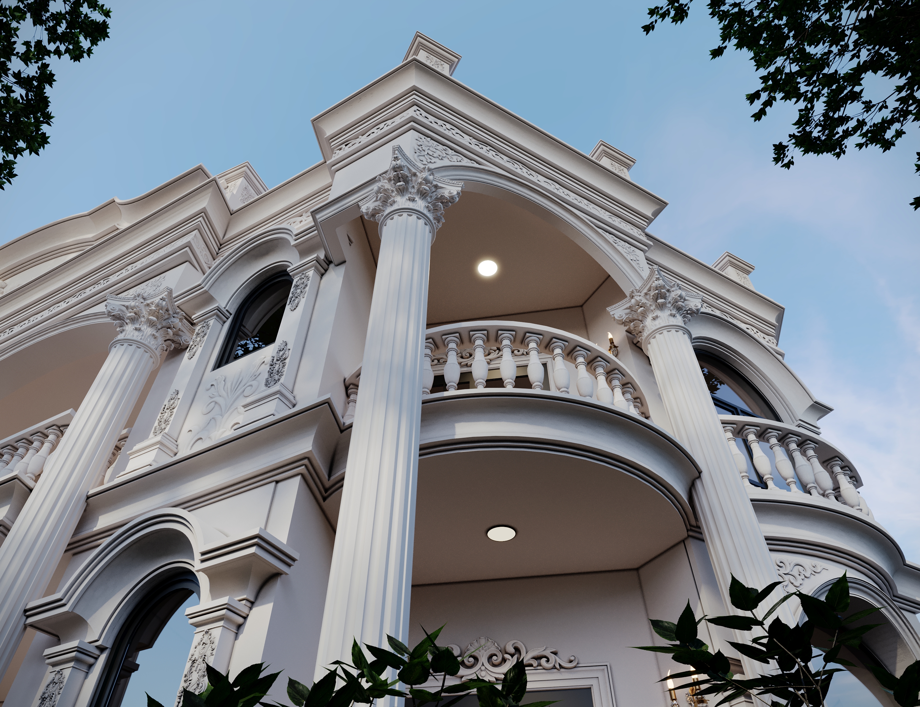 AL  Haram 100 C 住宅楼外部设计-9