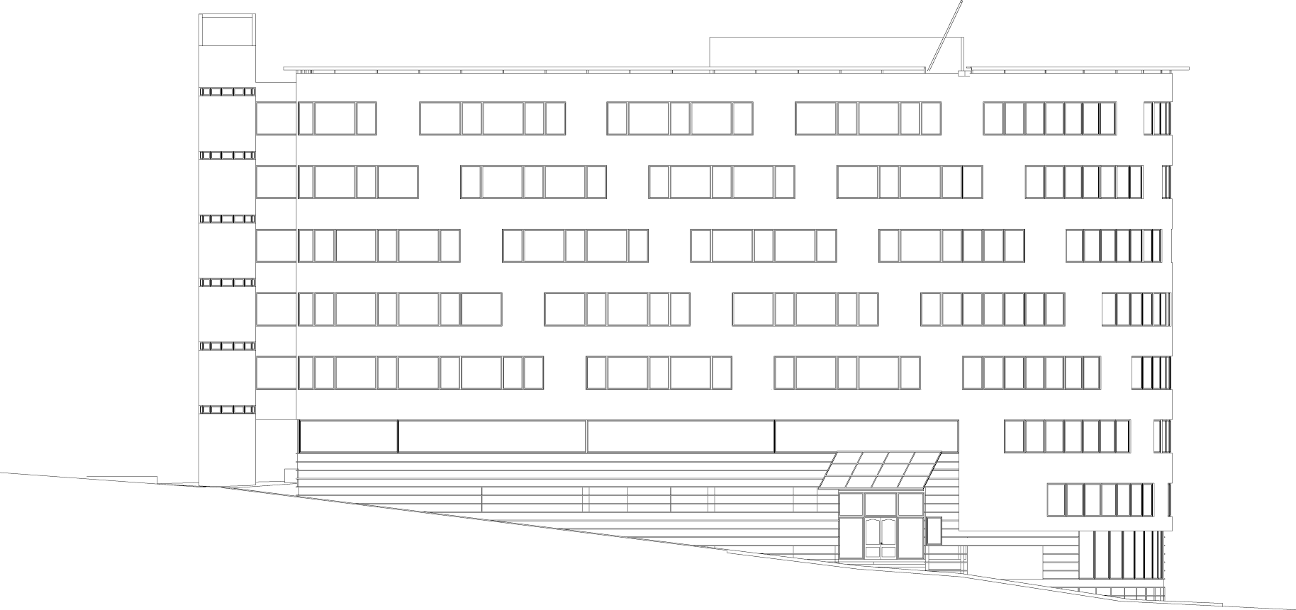 莫斯科办公室建筑设计-13