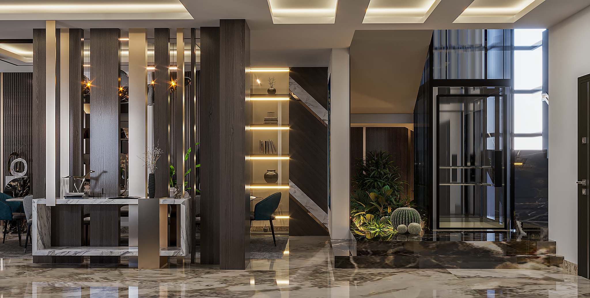 grand heights October, private villa (ground floor )-11