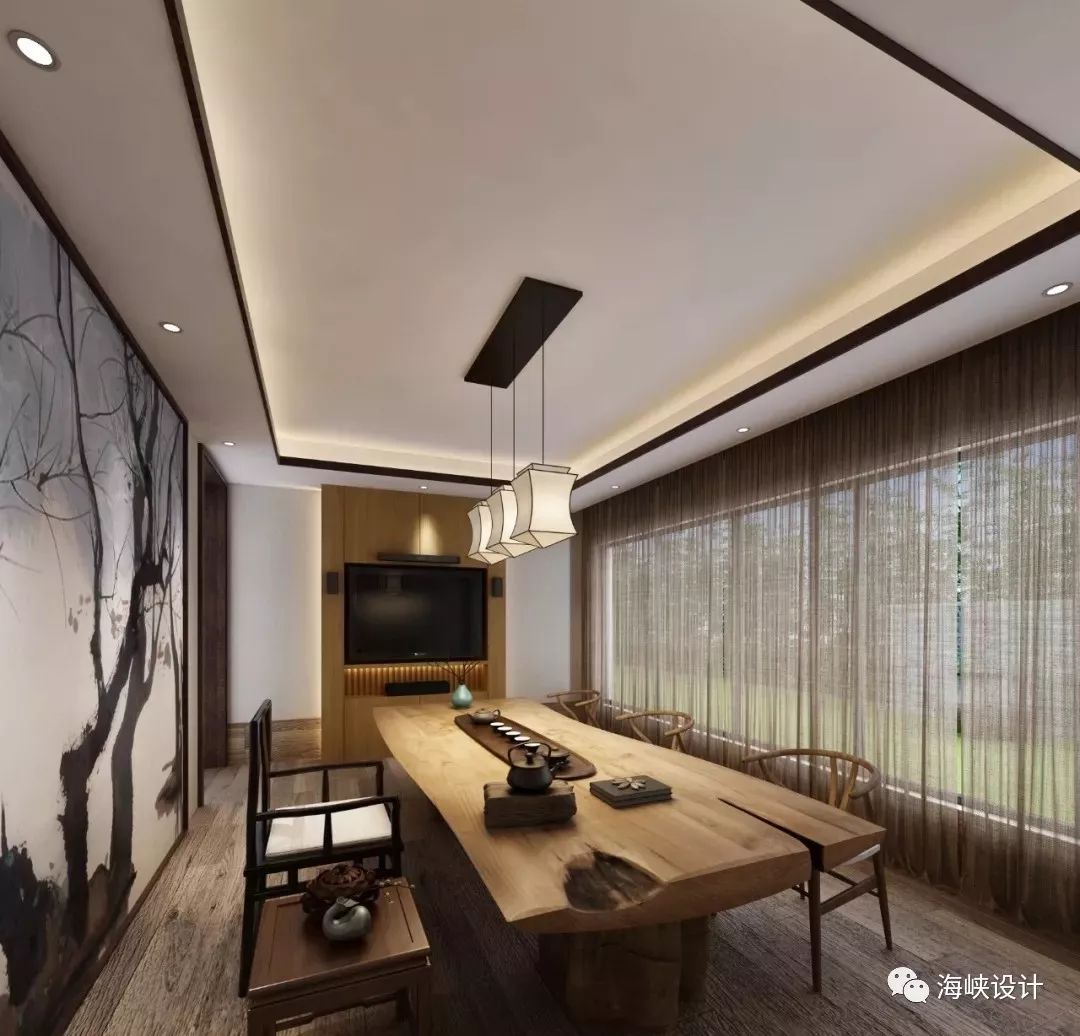 洪斌设计 | 现代港式风格与新中式韵味的完美融合-41