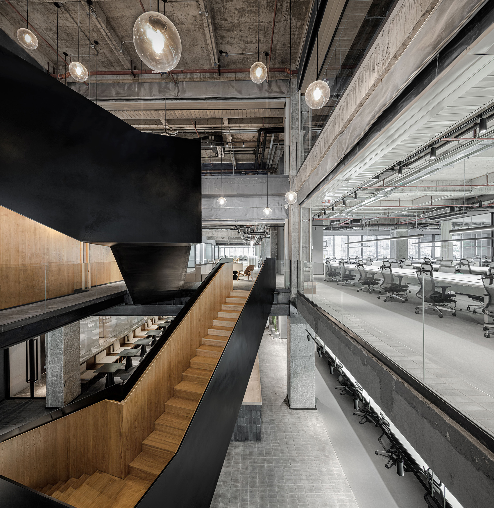 深圳移卡C4办公楼室内设计丨中国深圳丨卓汉苏文建筑事务所-58