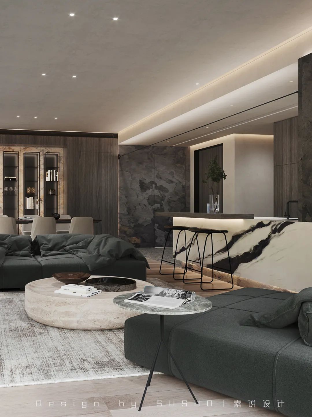 单身男性的品质生活空间设计丨中国重庆丨素说设计-1