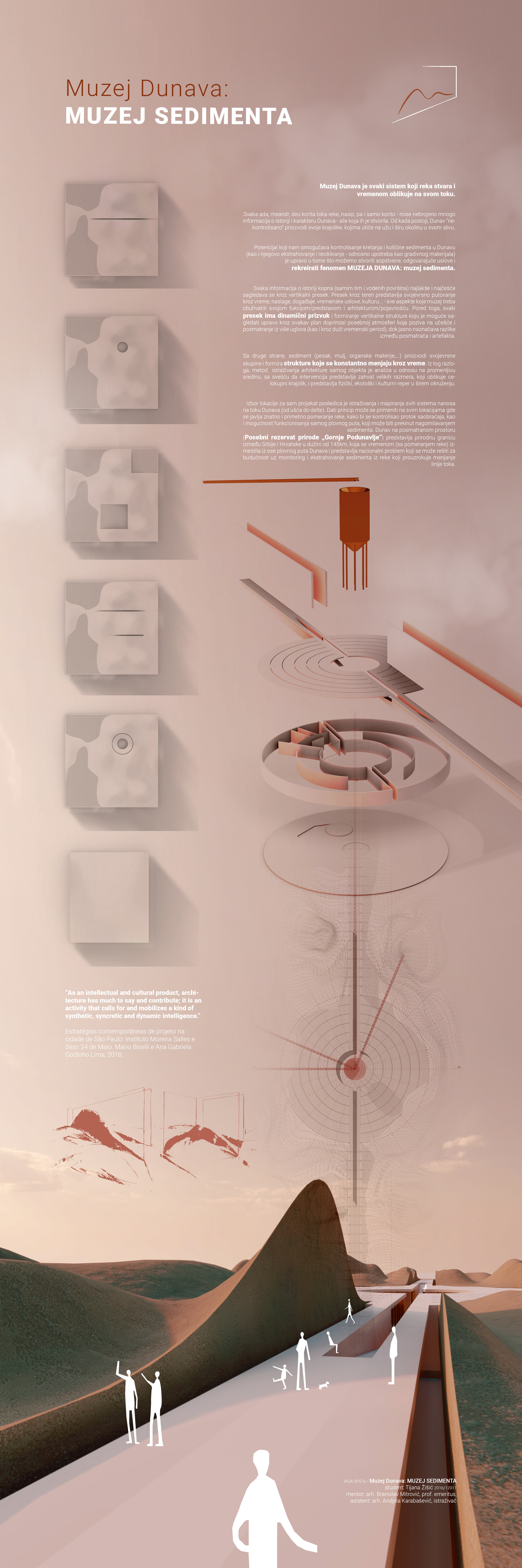 Studio project no 11. The Danube Sediment Museum.-14