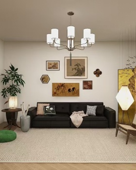 宋代美学 新中式客厅