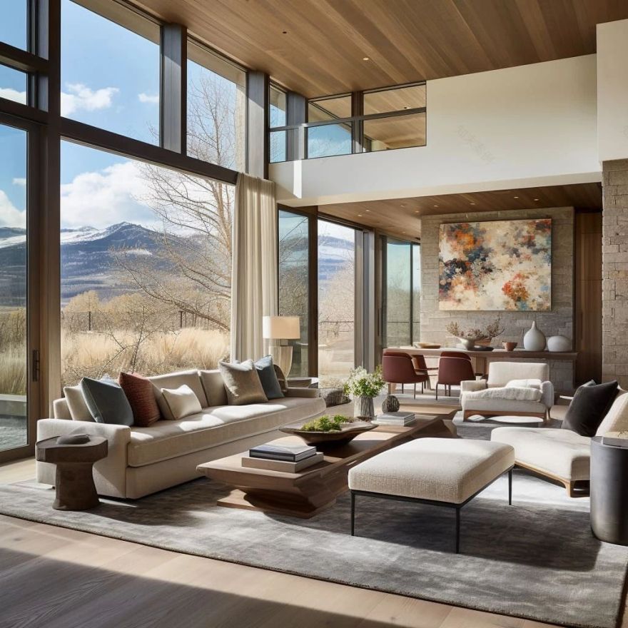 现代极简主义的居住空间丨中国-13