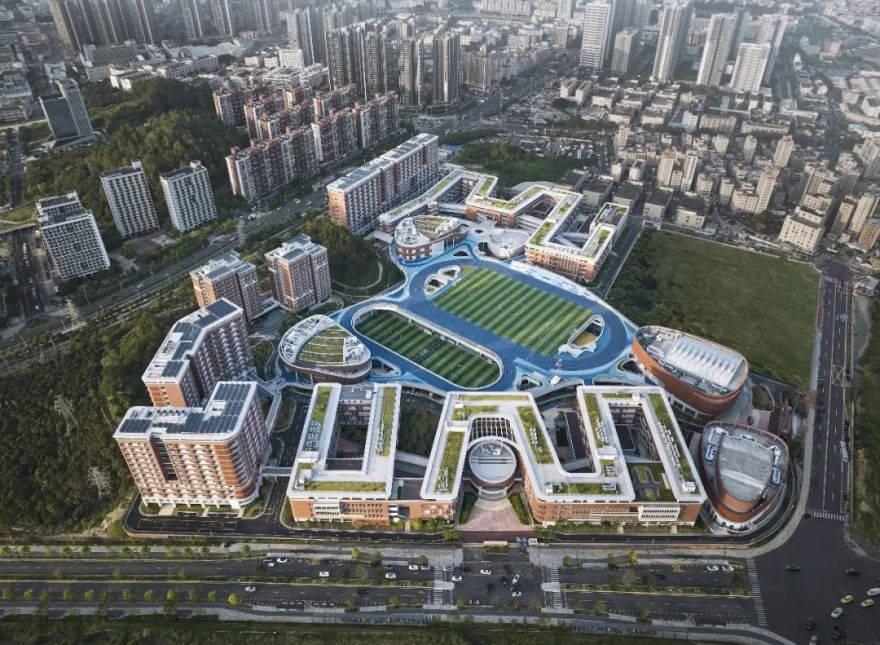 集群效应下的共享校园 · 深圳外国语高中园丨中国深圳丨同济大学建筑设计研究院(集团)有限公司-1