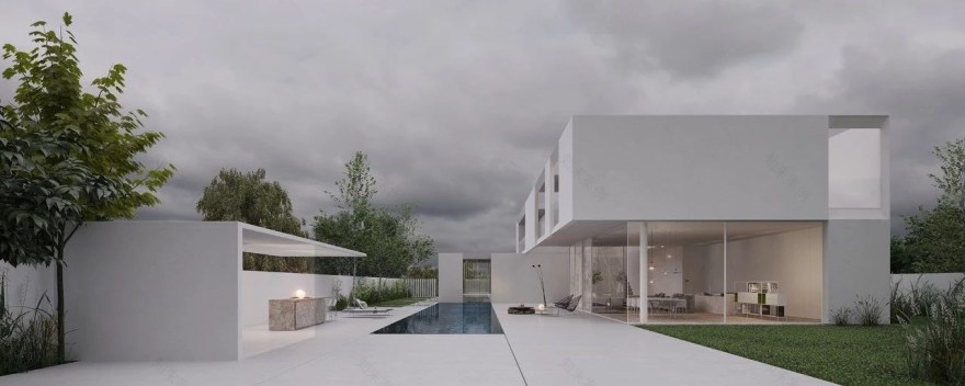 比极简多一点/ 简洁大宅更让人向往-137