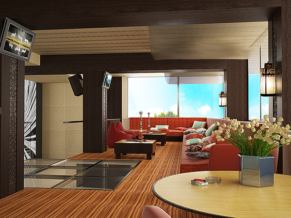 诺沃里茨基公路别墅极简主义设计项目-4