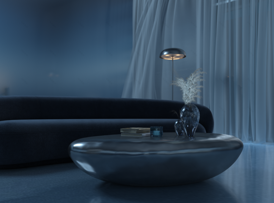 A Tale of Art -Nocturne (blue &silver) Suite-53