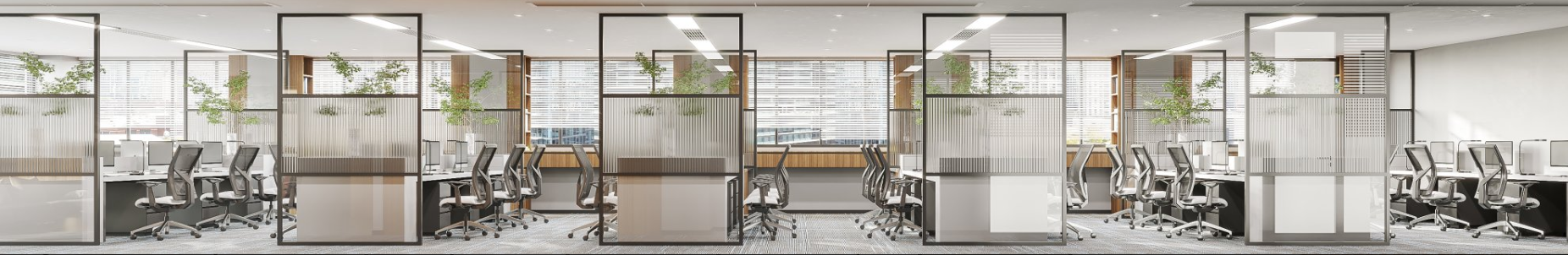 明暗交汇的高级感办公空间-12