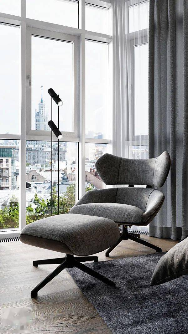 现代简约轻奢公寓丨俄罗斯丨POLINASTUDIO.PRO-15