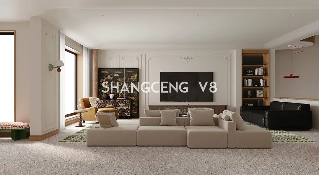 600㎡现代中古风 | 浪漫笔触下的时光宅邸-9