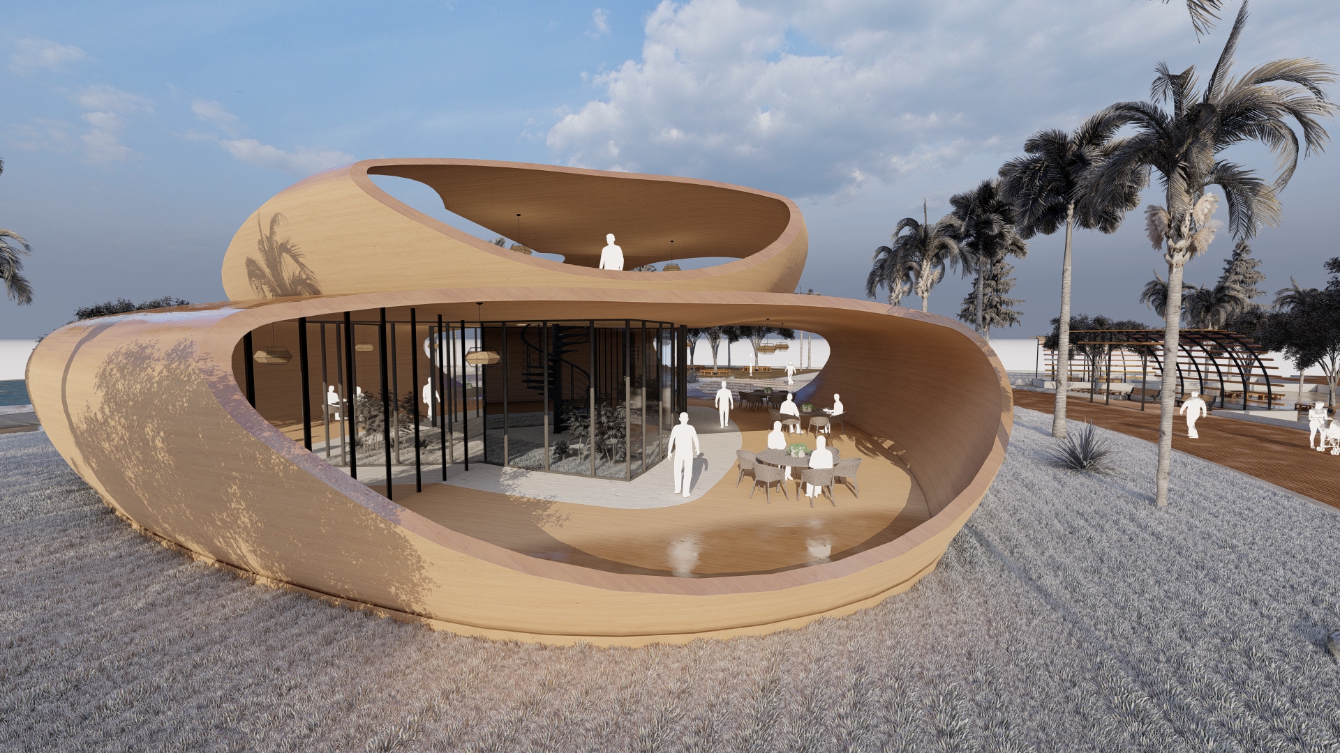 Architectural Model (Beach Restaurant)-2