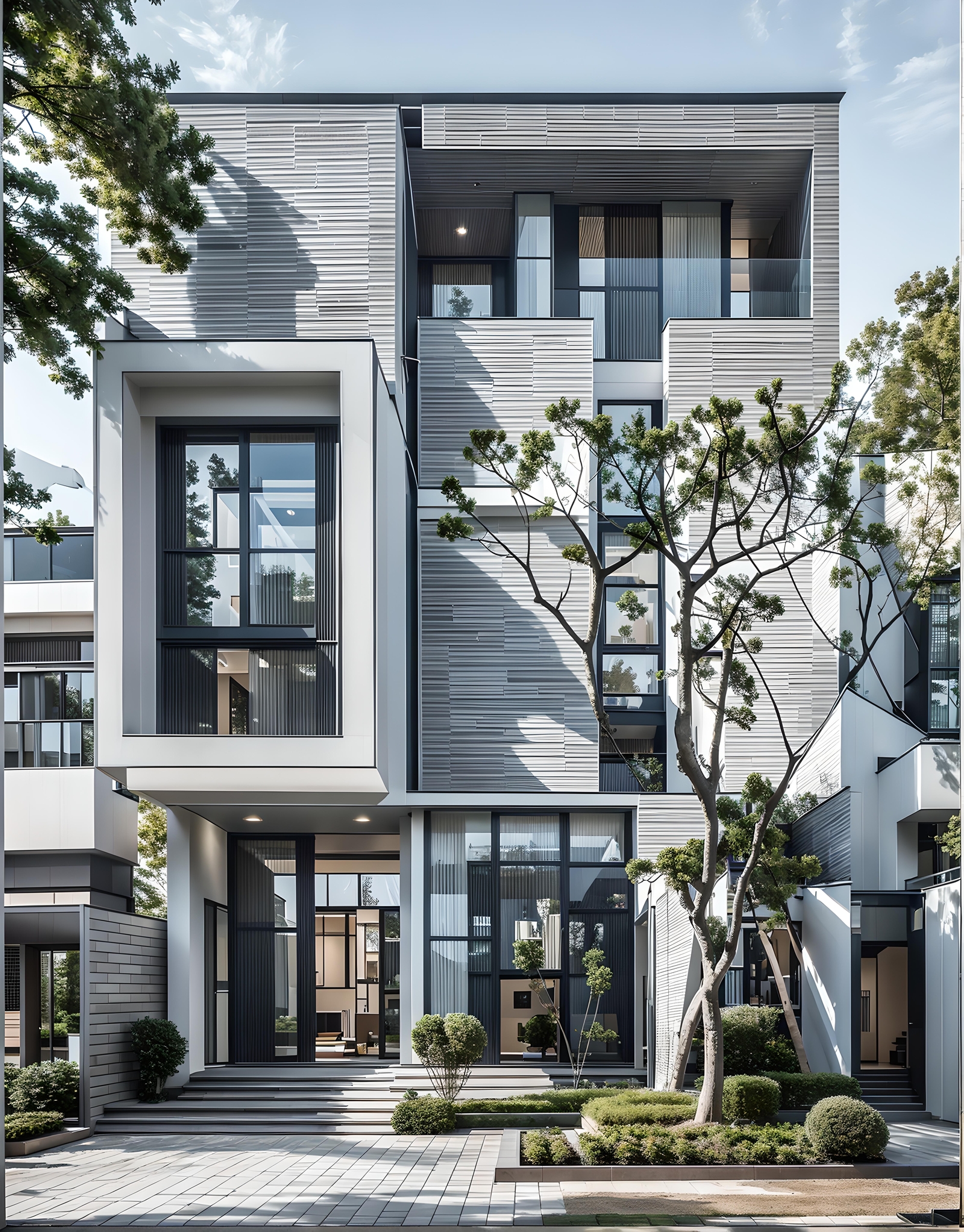 农村自建房&民宿外观设计丨锐雅设计-12