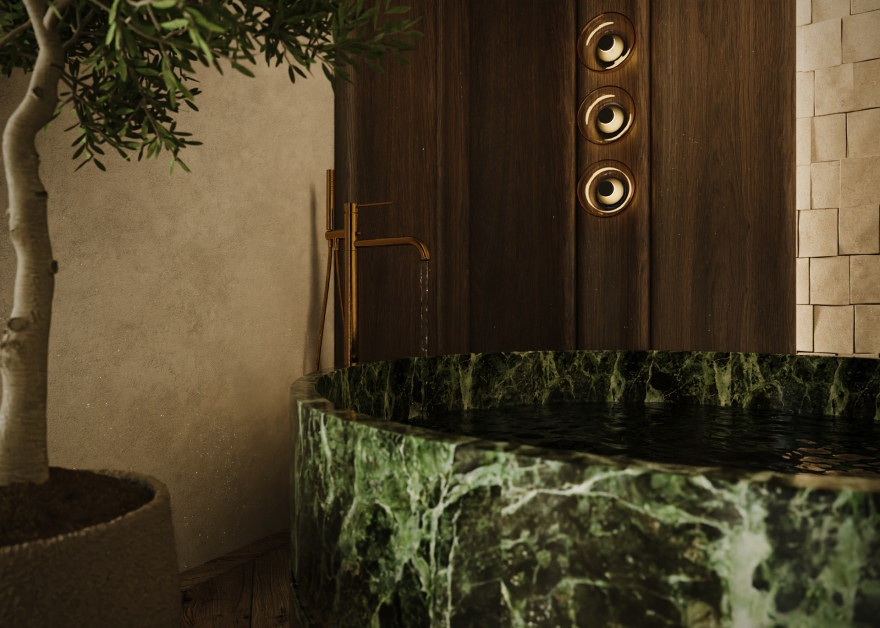 主卧套房概念丨Merna Refat-9