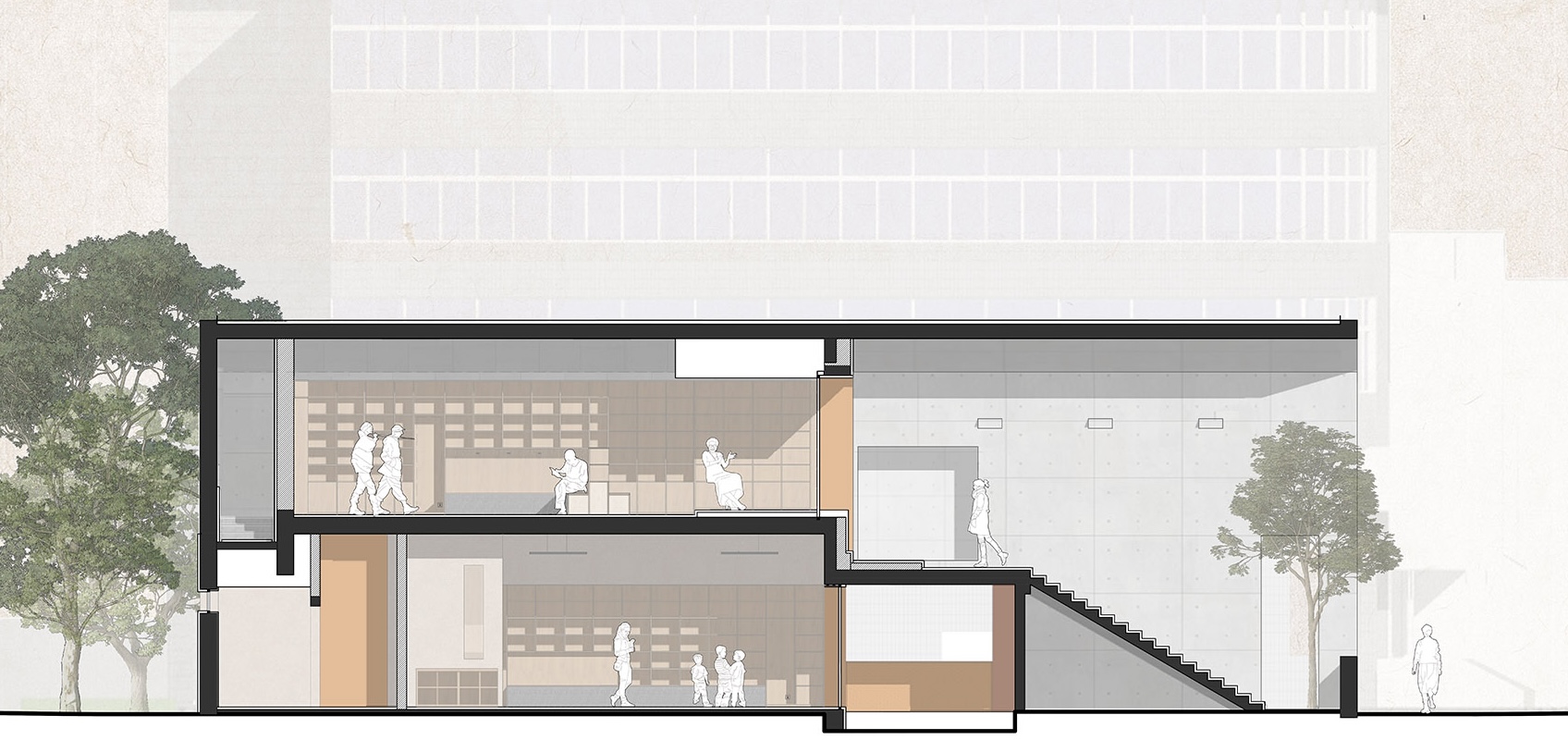 亭桥驿·藏起来的院子与没有立面的房子丨中国浙江丨森上建筑-75