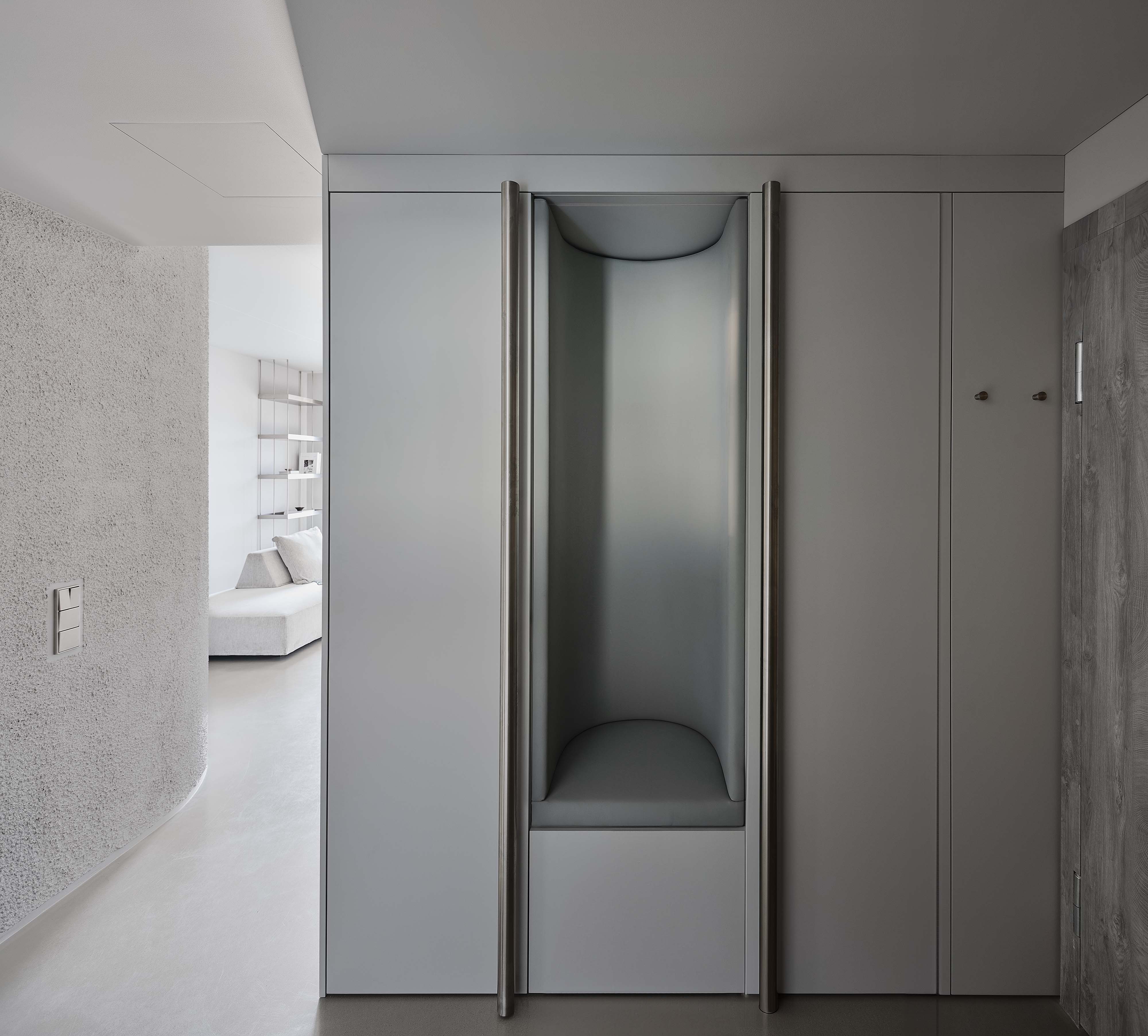 现代一字型公寓室内设计丨立陶宛丨October Design Studio-12