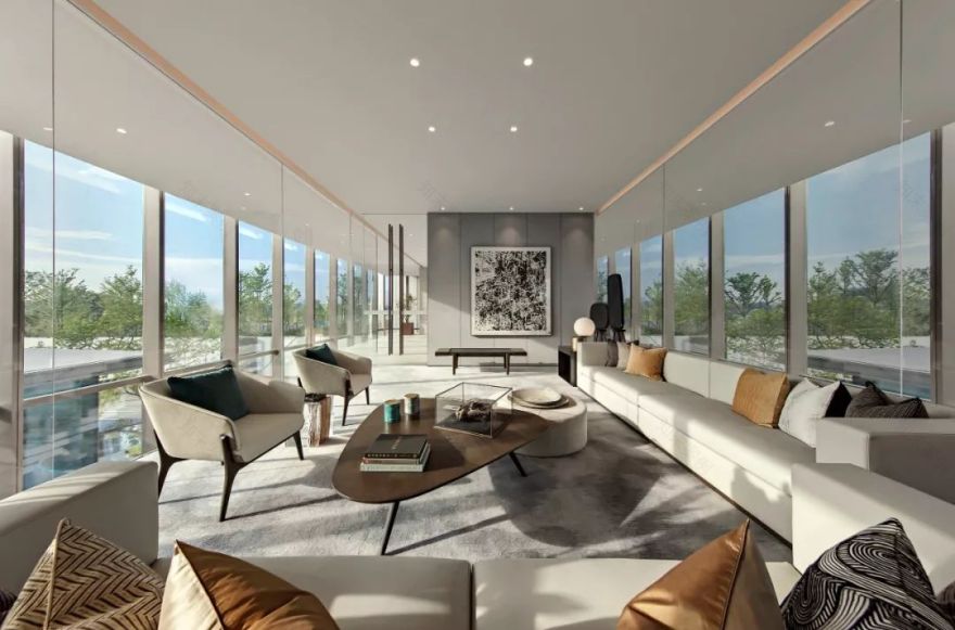 华润佛山悦里公馆销售中心——极简 · 光 ,超凡脱俗的朴质美学! 矩阵纵横-32