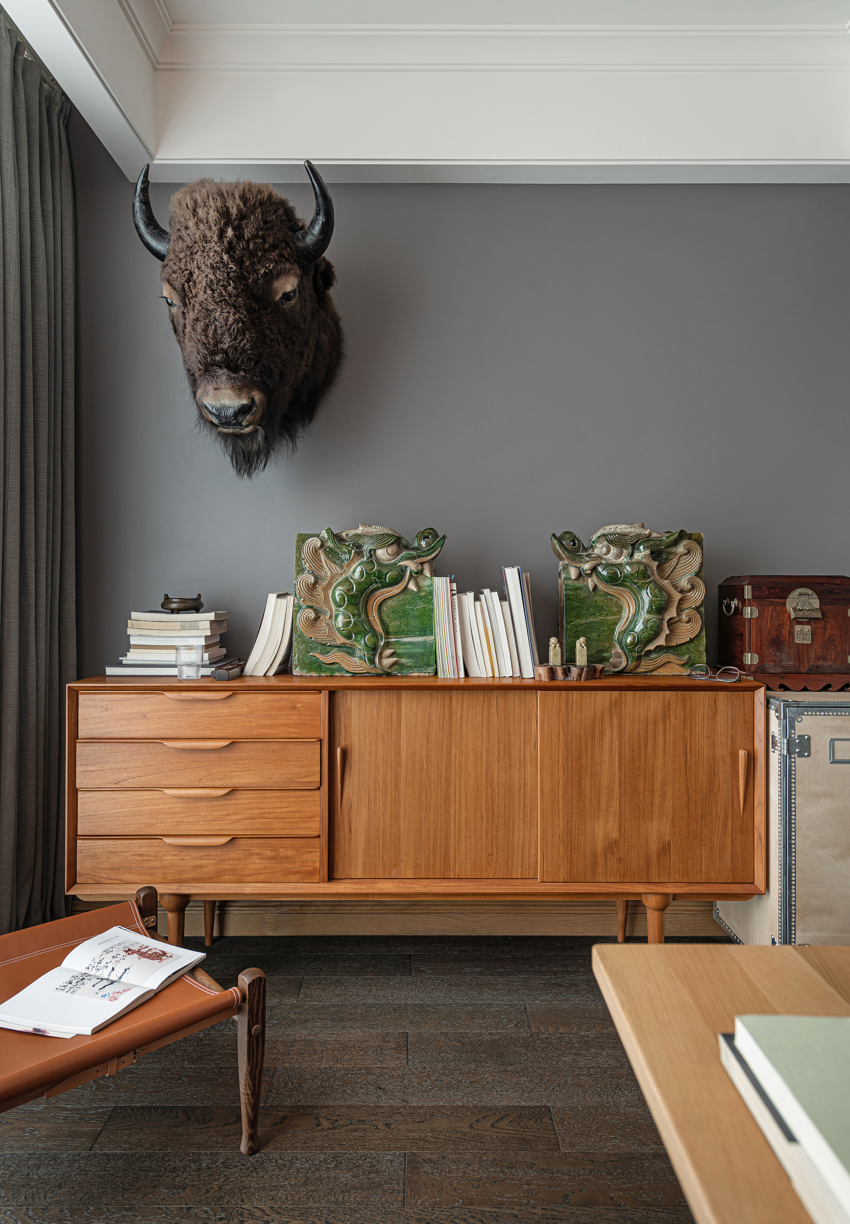 法式精装修公寓设计丨中国杭州丨本案设计师-10