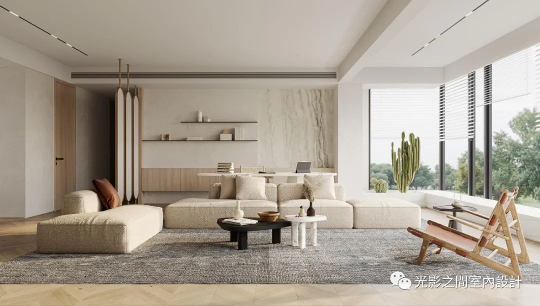 广州品质家庭生活 | 光影之间的从容设计-23