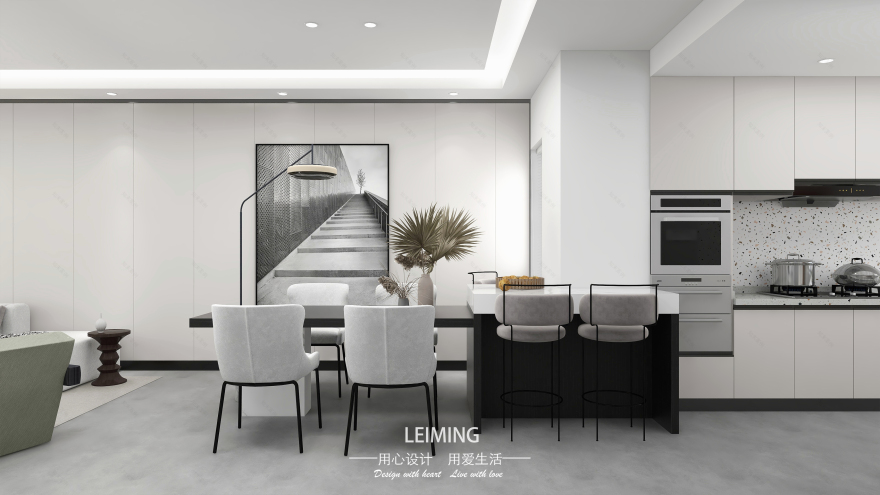 当代艺简家装空间设计丨雷铭-16