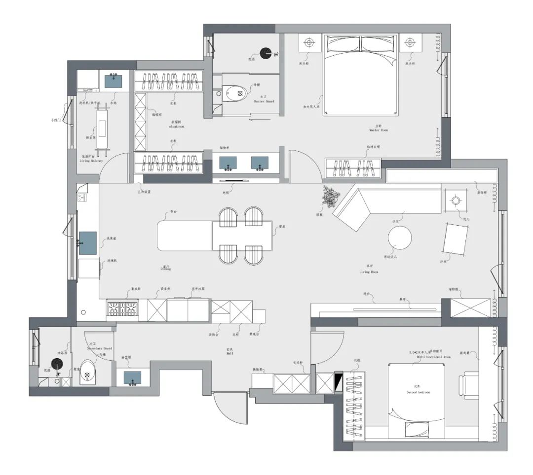 极简主义住宅设计·末那识的北辰·融创御园丨中国北辰-38