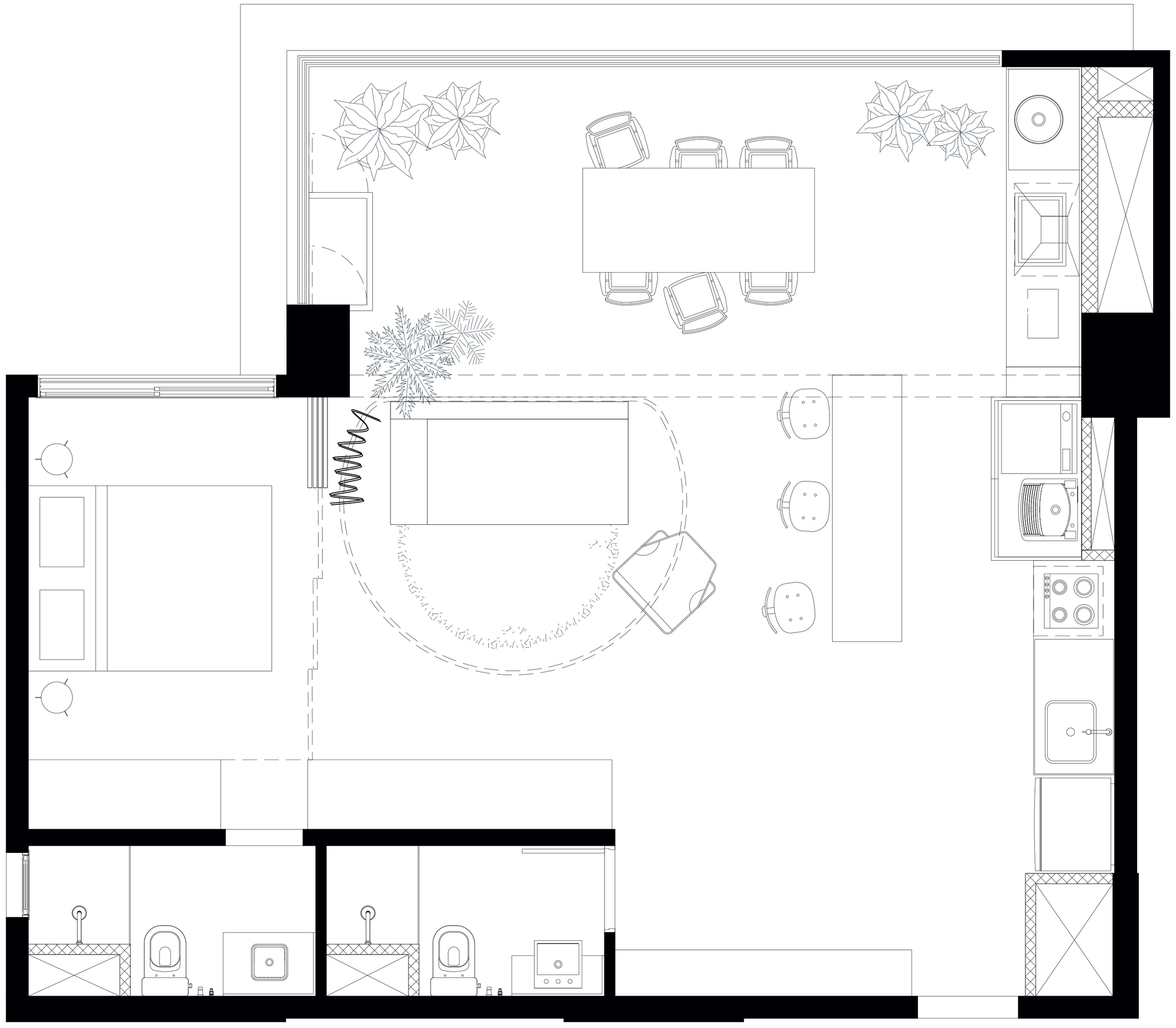 旅客订座记录公寓丨巴西圣保罗丨Metamoorfose Studio-14