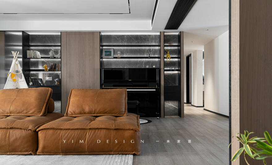 素简空间 · 现代设计中的温暖木饰与优雅艺术丨YIM DESIGN-10