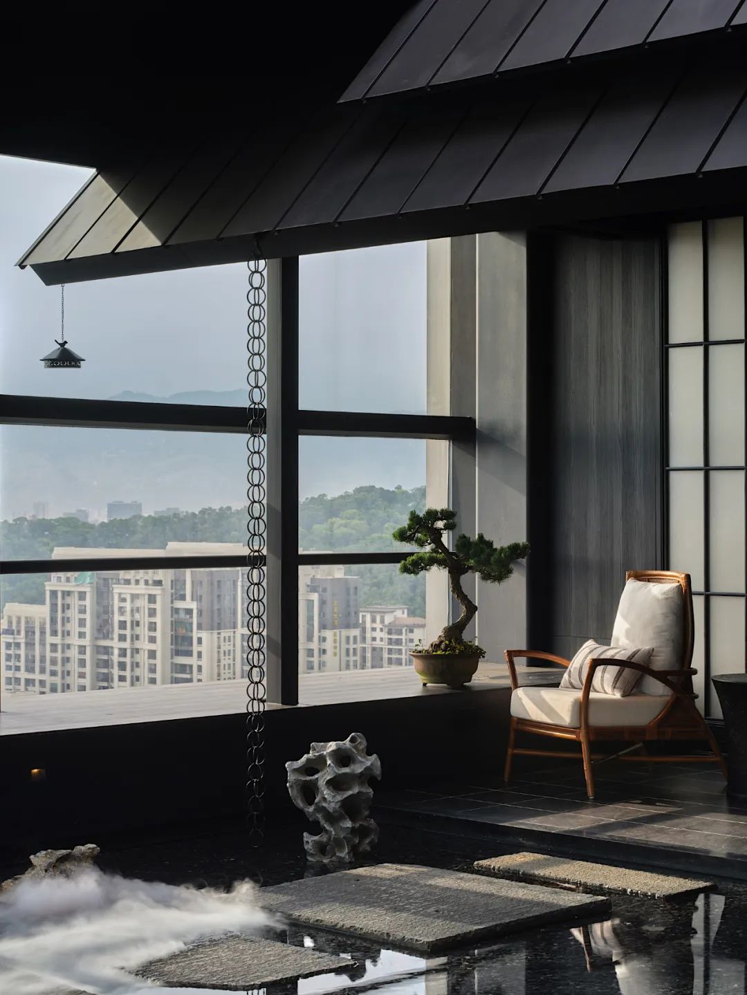 YaoDesign耀设计｜凯宾斯基酒店顶楼茶室-13