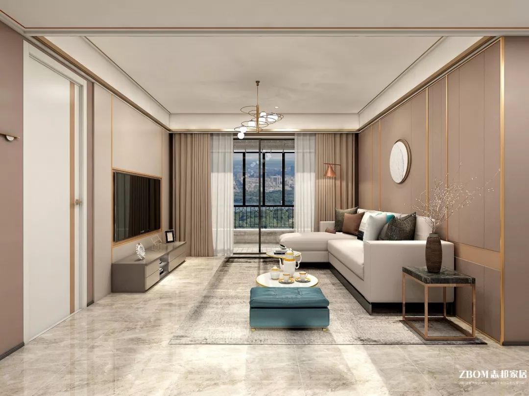 姚磊打造现代轻奢三口之家，设计亮点层出不穷-42