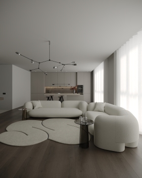 Serene Minimalism | Interior Visualization