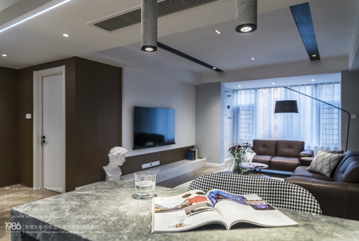 长沙金地格林公馆 1986 设计 | 现代简约空间，互动生活美学-30