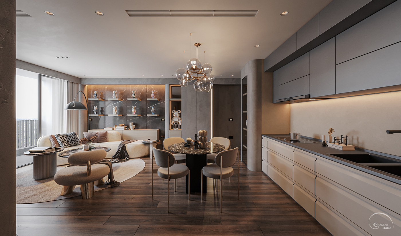 超有设计感的公寓设计 每一处细节尽显高级！-9