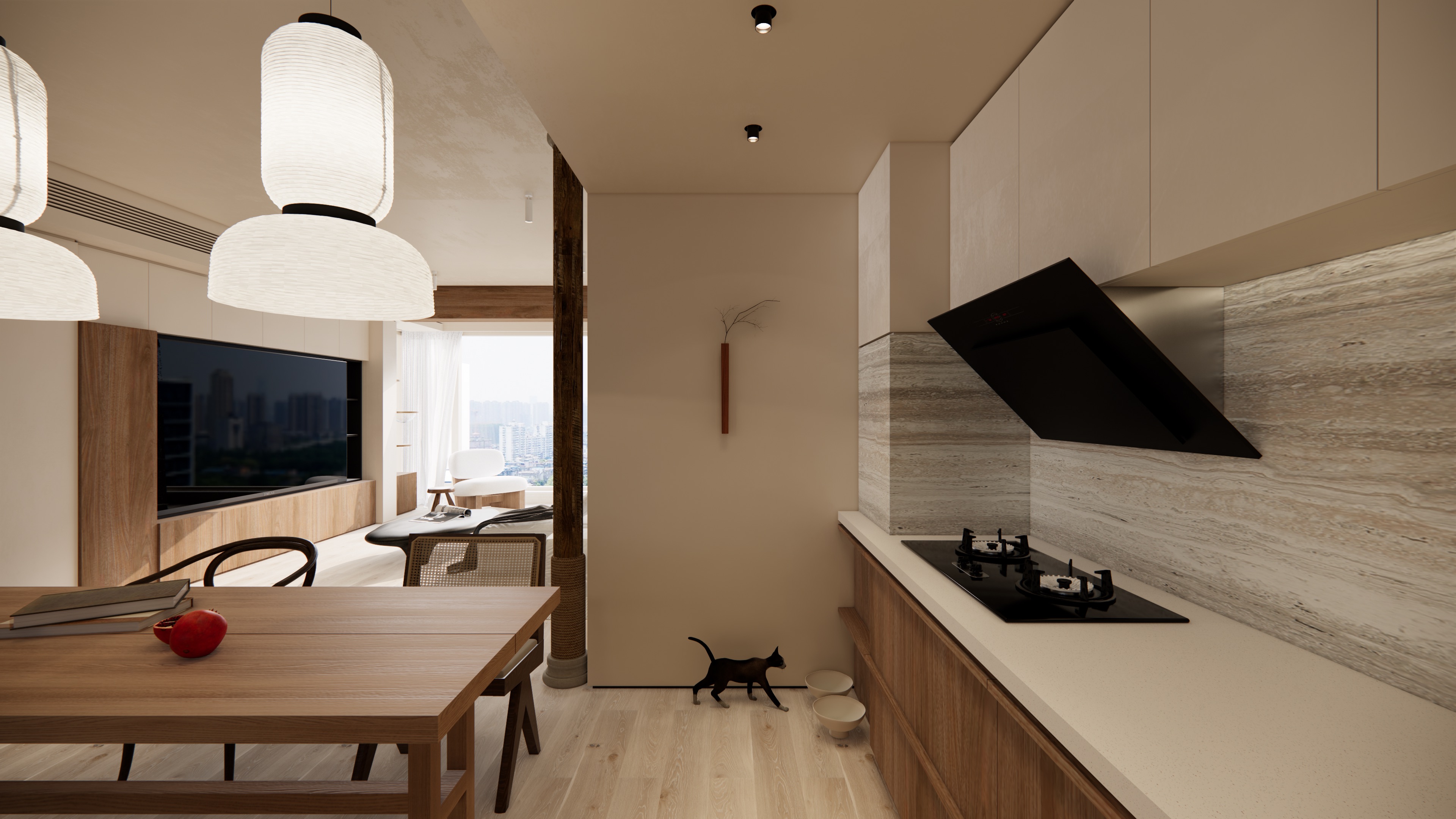 东方侘寂美学的家丨中国广州丨不合时宜设计 陈智超-32