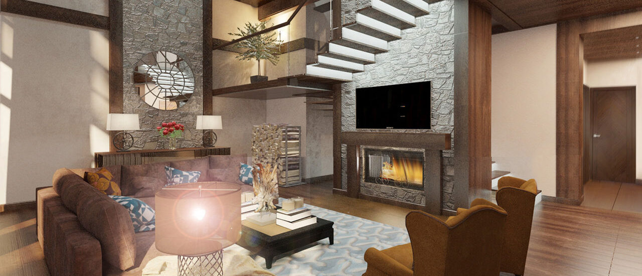 570㎡斯堪的纳维亚与北俄风格项目丨ARXY工作室-0