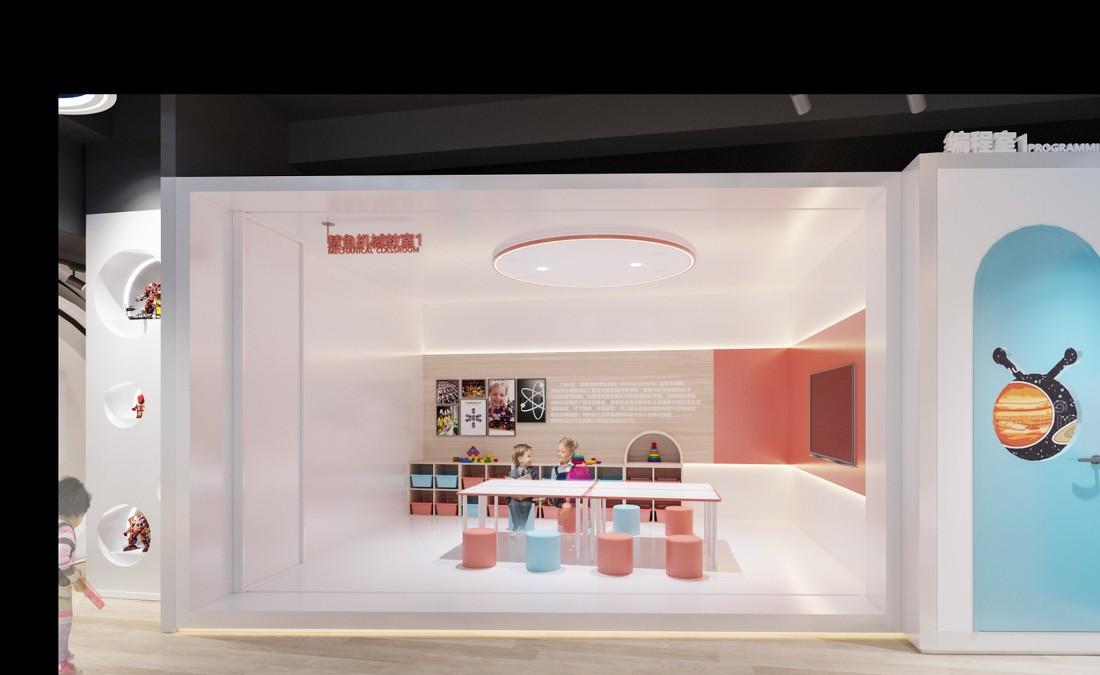 儿童教育培训基地创新设计，寓教于乐空间营造-8